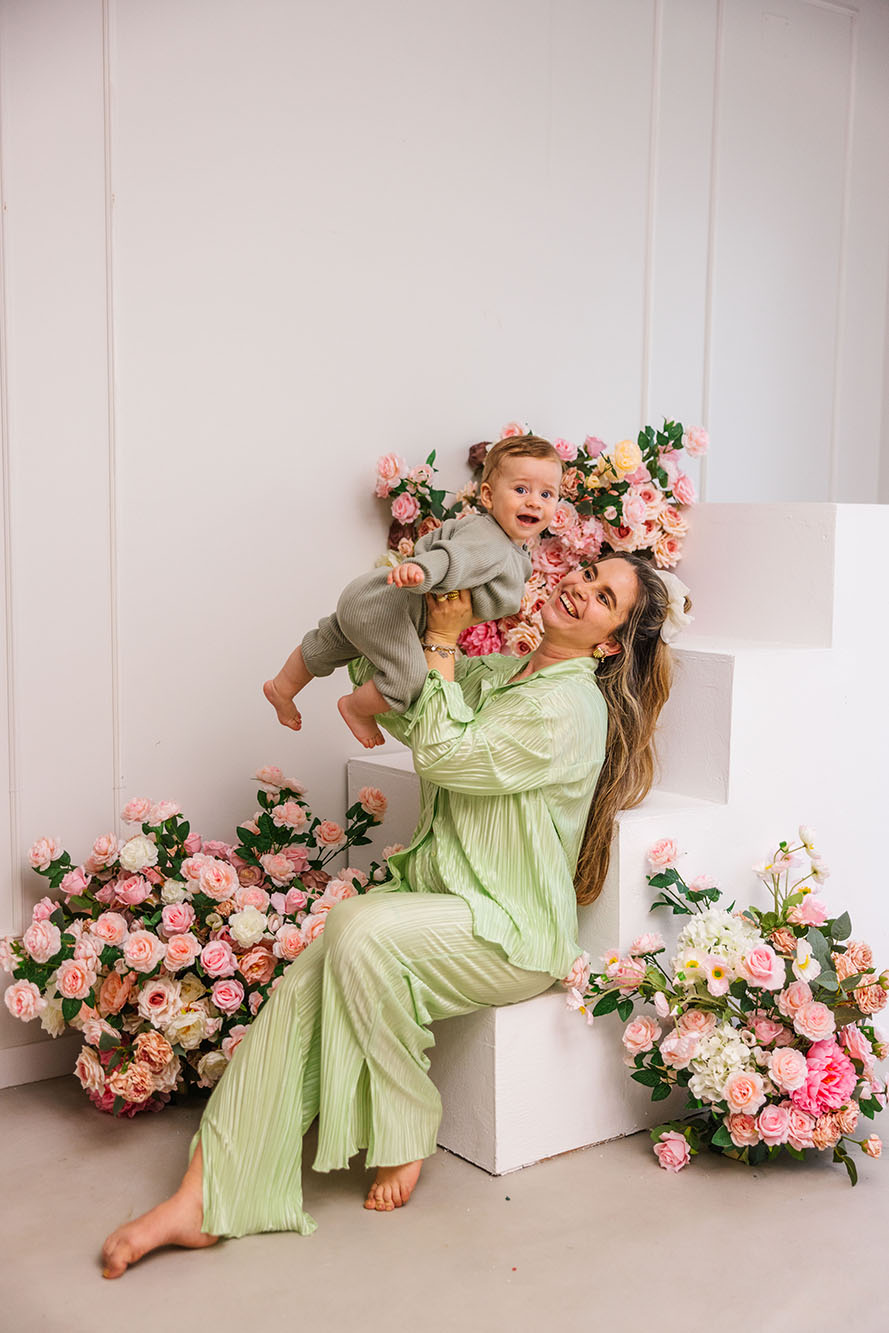 mamica in dojencek prvi meseci fotografiranje